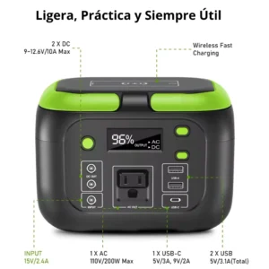 Estación de energía portátil de 200W - Image 1